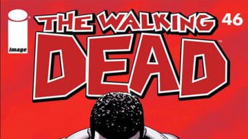 Tyreese on The Walking Dead 46 cover - Image Comics and Skybound