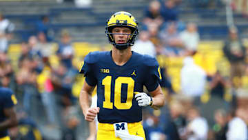 Dylan Mccaffrey, Michigan football (Photo by Rey Del Rio/Getty Images)