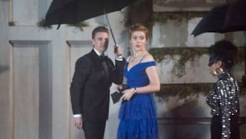 Nancy Drew -- "The Mystery of Blackwood Lodge" -- Image Number: NCD106b_0245b.jpg -- Pictured (L-R): Riley Smith as Ryan and Kennedy McMann as Nancy -- Photo: Dean Buscher/The CW -- © 2019 The CW Network, LLC. All Rights Reserved.