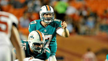 The Miami Dolphins have named rookie Ryan Tannehill their Week 1 starter. (Mandatory Credit: Brad Barr-US PRESSWIRE)