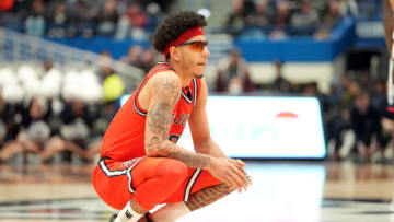 St. John's basketball guard Andre Curbelo (Photo by Mitchell Layton/Getty Images)