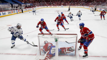 Carey Price #31 of the Montreal Canadiens. (Photo by Bruce Bennett/Getty Images)