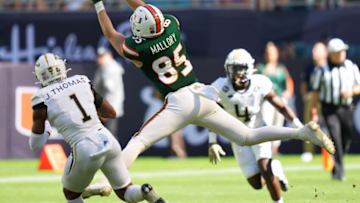 Nov 6, 2021; Miami Gardens, Florida, USA; Mandatory Credit: Jasen Vinlove-USA TODAY Sports