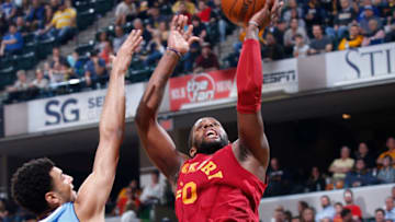 INDIANAPOLIS, IN - MARCH 24: CJ Miles