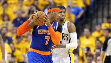INDIANAPOLIS, IN - MAY 18: Carmelo Anthony (Photo by Andy Lyons/Getty Images)