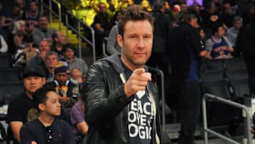 LOS ANGELES, CA - JANUARY 21: Actor Michael Rosenbaum attends a basketball game between the Los Angeles Lakers and the New York Knicks at Staples Center on January 21, 2018 in Los Angeles, California. (Photo by Allen Berezovsky/Getty Images)