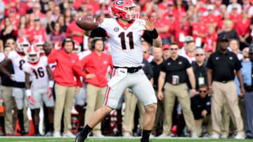 PASADENA, CA - JANUARY 01: Quarterback Jake Fromm 2018 College Football Playoff