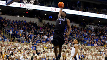 Duke basketball forward Zion Williamson (Photo by Justin K. Aller/Getty Images)
