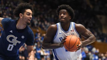 Duke basketball forward AJ Griffin (Rob Kinnan-USA TODAY Sports)