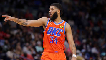 Kenrich Williams #34 of the Oklahoma City Thunder (Photo by Jonathan Bachman/Getty Images)