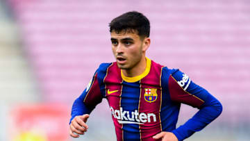 Pedri of FC Barcelona. (Photo by David Ramos/Getty Images)