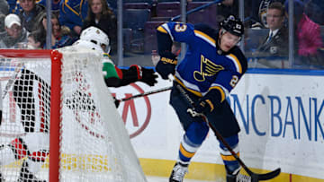 ST. LOUIS, MO - JANUARY 23: Dmitrij Jaskin