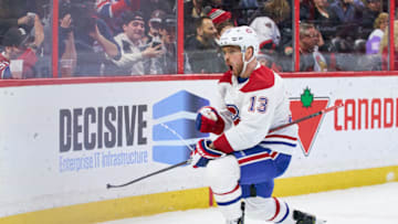 OTTAWA, ON - FEBRUARY 22: Max Domi #13 of the Montreal Canadiens. (Photo by Jana Chytilova/Freestyle Photography/Getty Images)