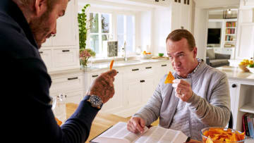 Peyton Manning and David Beckham star in Frito-Lay’s new FIFA World Cup™ commercial, “Soccer or Football?”