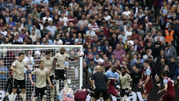 Aaron Cresswell, West Ham. (Photo credit should read IAN KINGTON/AFP via Getty Images)