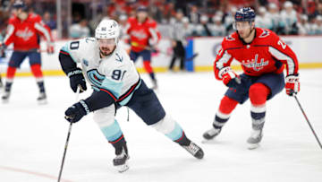 Marcus Johansson, Garnet Hathaway, Washington Capitals Mandatory Credit: Geoff Burke-USA TODAY Sports