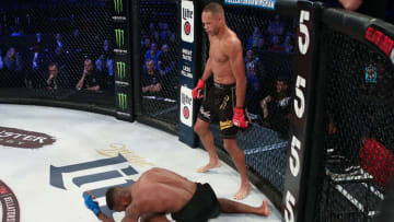 Raymond Daniels Belaltor debut (Photo via Bellator)