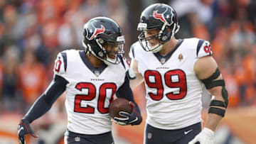 Reid and Watt of the Houston Texans (Photo by Matthew Stockman/Getty Images)
