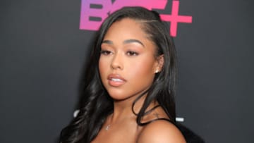 LOS ANGELES, CALIFORNIA - DECEMBER 11: Jordyn Woods attends BET+ And Footage Film's "Sacrifice" Premiere Event at Landmark Theatre on December 11, 2019 in Los Angeles, California. (Photo by Leon Bennett/Getty Images for BET)
