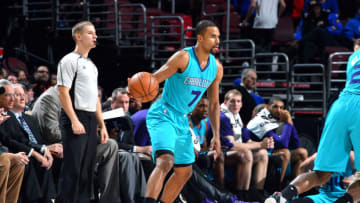 PHILADELPHIA, PA - JANUARY 13: Ramon Sessions #7 of the Charlotte Hornets handles the ball during the game against the Philadelphia 76ers on January 13, 2017 at Wells Fargo Center in Philadelphia, Pennsylvania. Mandatory Copyright Notice: Copyright 2017 NBAE (Photo by Jesse D. Garrabrant/NBAE via Getty Images)