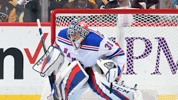 PITTSBURGH, PA - DECEMBER 05: Ondrej Pavelec