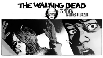 The Walking Dead issue 175 preview panels - Image Comics and Skybound