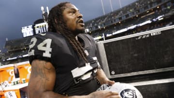 OAKLAND, CA - NOVEMBER 26: Marshawn Lynch