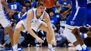 Duke basketball forward Joey Baker (Photo by Jacob Kupferman/Getty Images)