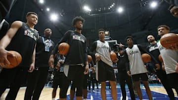 Marvin Bagley III 2019 NBA All-Star Rising Stars Practice (Photo by Michelle Farsi/NBAE via Getty Images)