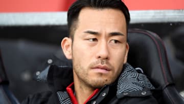 SOUTHAMPTON, ENGLAND - JANUARY 27: Maya Yoshida of Southampton looks on from the bench prior to The Emirates FA Cup Fourth Round match between Southampton and Watford at St Mary's Stadium on January 27, 2018 in Southampton, England. (Photo by Mike Hewitt/Getty Images)