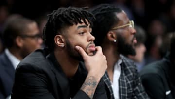 NEW YORK, NY - JANUARY 10: D'Angelo Russell