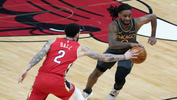 Coby White, Lonzo Ball, Bulls Rumors Mandatory Credit: Mike Dinovo-USA TODAY Sports