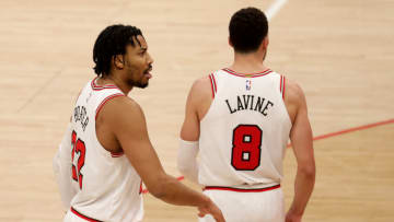 Otto Porter Jr., Zach LaVine, Chicago Bulls (Photo by Rob Carr/Getty Images)