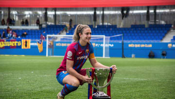 Alexia Putellas of FC Barcelona. (Photo by Thiago Prudencio/SOPA Images/LightRocket via Getty Images)