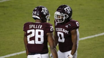 Isaiah Spiller, Texas A&M Football (Photo by Tim Warner/Getty Images)