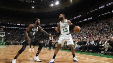 Marcus Morris Boston Celtics (Photo by Brian Babineau/NBAE via Getty Images)