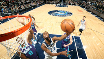 MINNEAPOLIS, MN - DECEMBER 5: Andrew Wiggins #22 of the Minnesota Timberwolves. Copyright 2018 NBAE (Photo by David Sherman/NBAE via Getty Images)