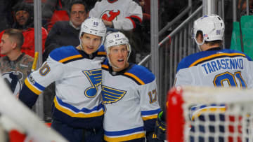 NEWARK, NJ - NOVEMBER 07: Jaden Schwartz