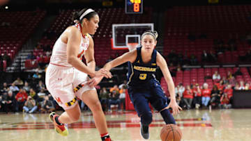 COLLEGE PARK, MD - JANUARY 19: Katelynn Flaherty