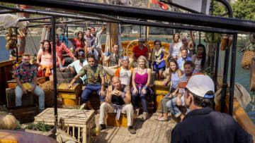 "The Stakes Have Been Raised" - Jeff Probst addresses the 20 contestants on SURVIVOR: Game Changers. The Emmy Award-winning series returns for its 34th season with a special two-hour premiere, Wednesday, March 8 (8:00-10:00 PM, ET/PT) on the CBS Television Network. Notably, the season premiere marks the 500th episode of the series. Photo: Robert Voets/CBS Entertainment ÃÂ©2017 CBS Broadcasting, Inc. All Rights Reserved.