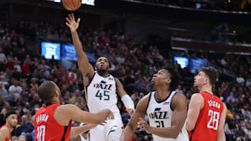 Utah Jazz guard Donovan Mitchell (Rob Gray-USA TODAY Sports)