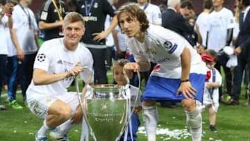 Real Madrid, Toni Kroos, Luka Modric (Photo by VI Images via Getty Images)