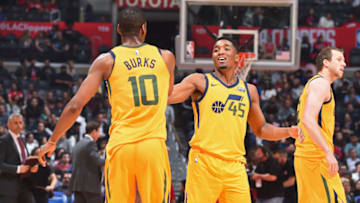 LOS ANGELES, CA - NOVEMBER 30: Alec Burks