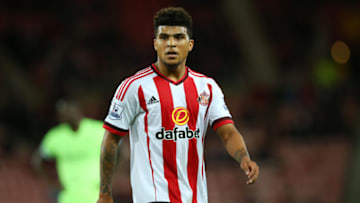 SUNDERLAND, ENGLAND - SEPTEMBER 22: Sunderland's DeAndre Yedlin looks on during the Capital One Cup Third Round match between Sunderland and Manchester City at The Stadium of Light on September 22, 2015 in Sunderland, England. (Photo by Ian MacNicol/Getty images)