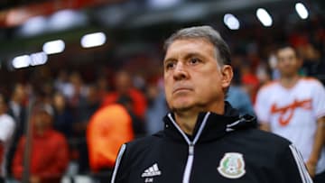 Gerardo Martino is confident that El Tri will repeat as Gold Cup champions. (Photo by Hector Vivas/Getty Images)