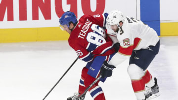 Sep 19, 2018; Montreal, Quebec, CAN; Montreal Canadiens left wing Joel Teasdale Mandatory Credit: Jean-Yves Ahern-USA TODAY Sports