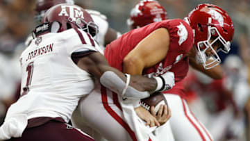 Buddy Johnson, Texas A&M Football Mandatory Credit: Tim Heitman-USA TODAY Sports