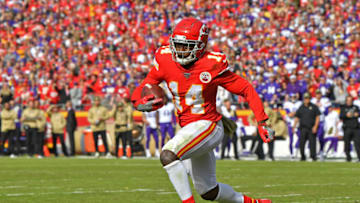 Wide receiver Sammy Watkins #14 of the Kansas City Chiefs (Photo by Peter G. Aiken/Getty Images)