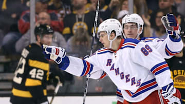 Pavel Buchnevich #89 of the New York Rangers (Photo by Jim Rogash/Getty Images)