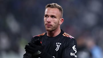 ALLIANZ STADIUM, TORINO, ITALY - 2021/12/08: Arthur Henrique Ramos de Oliveira Melo of Juventus Fc looks on during the Uefa Champions League Group H match between Juventus Fc and Malmo FF . Juventus Fc wins 1-0 over Malmo FF. (Photo by Marco Canoniero/LightRocket via Getty Images)